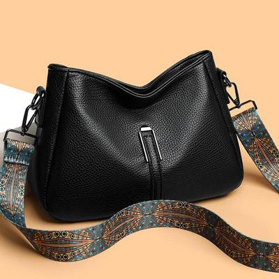Simple and Unisex Women's Bag, Single-shoulder Bag, Large-capacity Crossbody Bag for Middle-aged Mothers