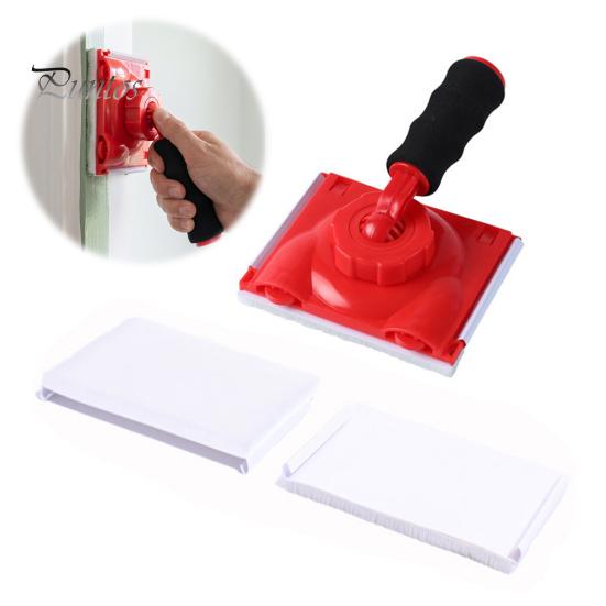 Wall Edging Kit Paint Edge Trimmer, Walls Ceilings Corner Pad Painter with Adjustable Interior Decorating Tools Handle, Pads Applicator, Painting Tool