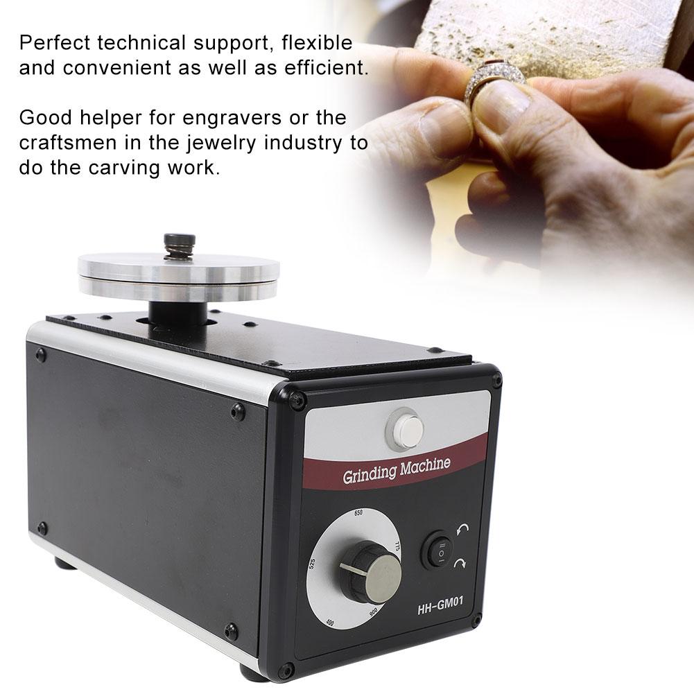 Low Speed Grinding Machine Grinder Engraving Carve Polisher Tool for Jewelry CraftsUS 110V