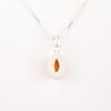 Rare Citrine Gemstone 925 Sterling Silver Jewelry Handmade Marquise Tiny Pendant PP-59-12