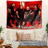 Personalized Slayer band Background Tapestry,Custom Name Birthday Party,Multifunctional Wall Decoration for Home Decor,Various Occasions