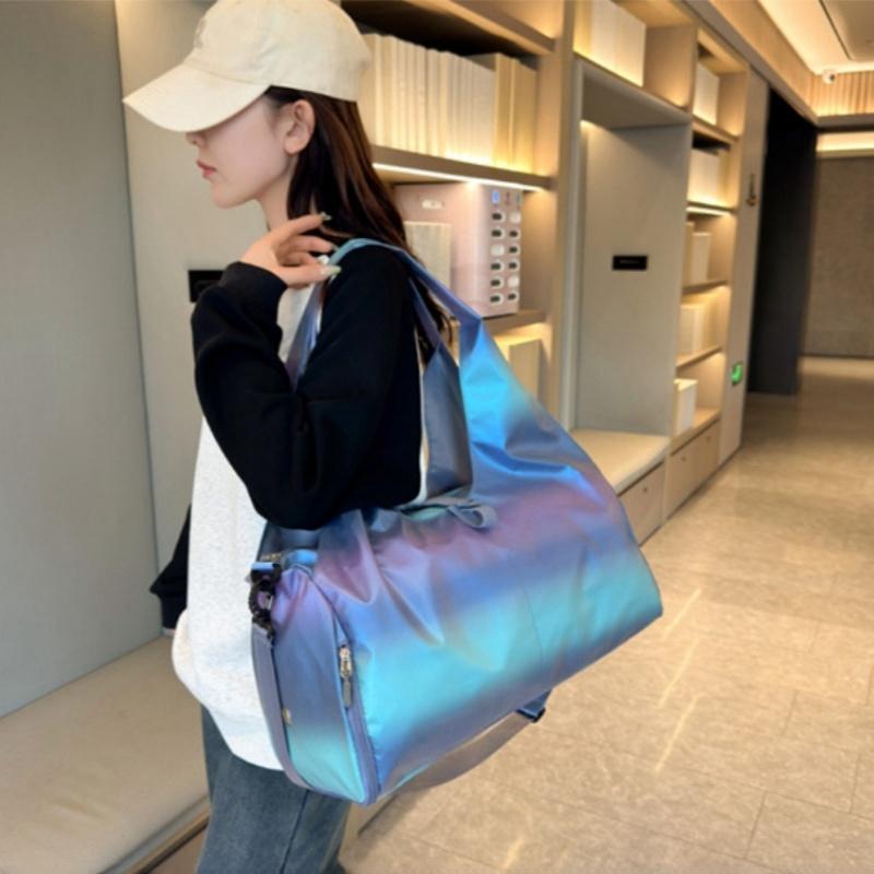 Trendy Bunte Fitness Sport Yoga Tasche Freizeit Einfache Große Kapazität Touring Tasche Tragbare Leichte Reisetasche Kann Eine Schulter/Cross-Body/Handheld