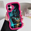 Pirate Corsair Mobile Phone Case for iPhone 17 16 15 14 13 12 11 Air Pro Max Plus Wavy Edge TPU Colorful Cover Luxury Cover