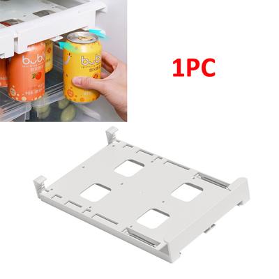 Beer Soda Storage Rack Refrigerator Slide Under Shelf For Soda Can Beverage Organizer Container Fridge Storage