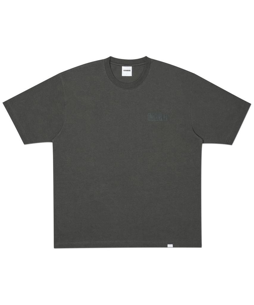 Nomaenyueol Nomaenyueol Orbit Cross T-Shirt - Charcoal
