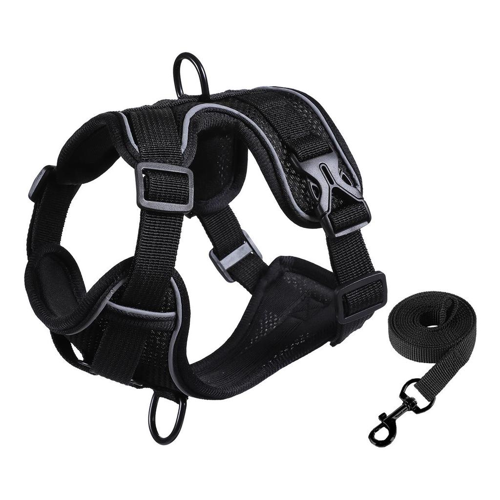 Reflektierendes Atmungsaktives Ausbruchsicheres Geschirr im Westenstil für Kleine Hunde und Katzen