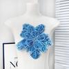 Sequin Clothing Patches Clothing Brooch Clothing Applique Flower Multi-layer Appliques  Women