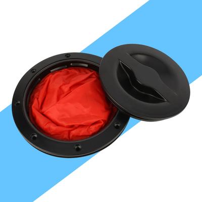6 Inch Top Quality Kayak Boat Marine Cover Deck Plate with Storage Bag Kit for Kayak Boat Acces