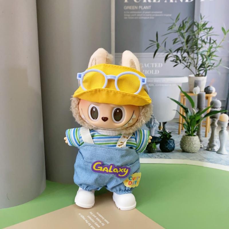17cm Mini Plush Doll'S Clothes Accessories for 17cm Labubu V1 V2 New Clothes Accessories