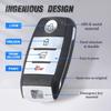 Car Smart Key Fob Keyless Entry Remote Control Replacement for Kia NIRO 2017 2018 2019 433MHz ID47Chip(FCC ID:TQ8-FOB-4F08 P/N:95440-G5000) 4 Buttons
