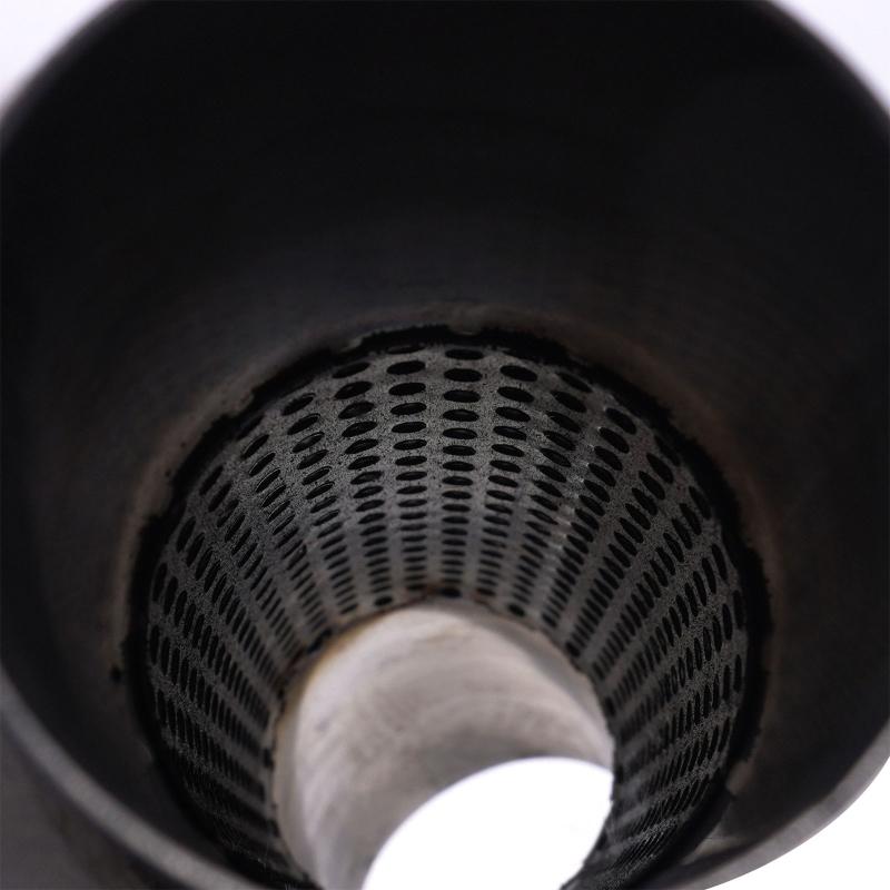 Auto Auspuffrohr Schalldämpfer Endrohr Universal Edelstahl Schnittstelle 51mm Auspuffanlage Ende