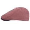 Chinese Style Duck Tongue Cap Ms. Flowers Beret National Wind Retro Buckle Forward Cap Cotton Women Hat