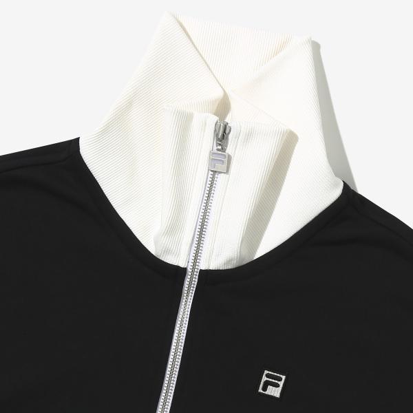 Fila Tennis Half Zip Sweatshirt Fs2pog3361f Black