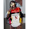 2026 Neues Damen Neues Renn-T-Shirt Street Hip-Hop Oversized Atmungsaktiv Schnelltrocknend Trikot Motorradmode Vielseitiges Hemd
