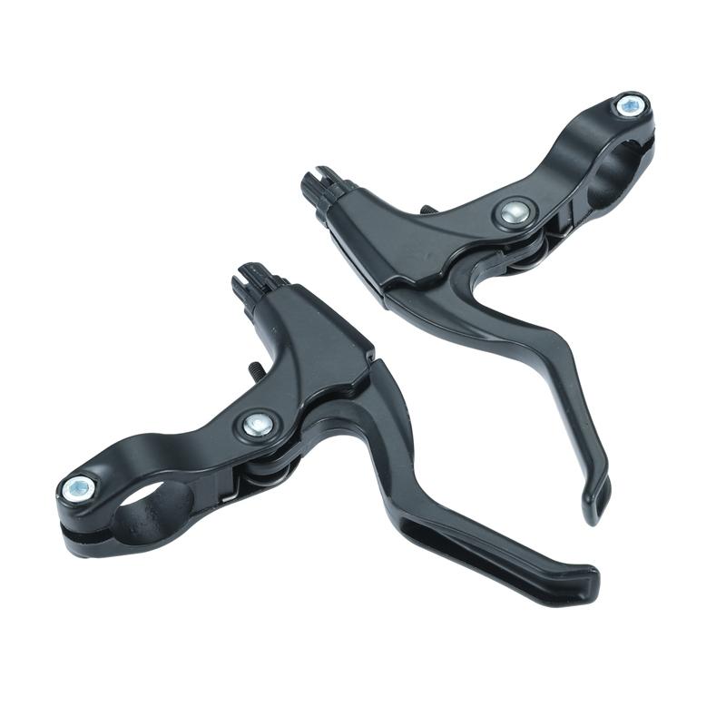 1Pair Universal Bicycle Brake Levers Hand Brakes for MTB/BMX Mountain Road Bike with Aluminum Alloy Brake Handlebar Handles 22mm
