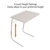 Folding Couch Table Tray for Eating Snack Food 3 Angles Settings Stowaway Laptop Stand Couch Dinner Table Tray