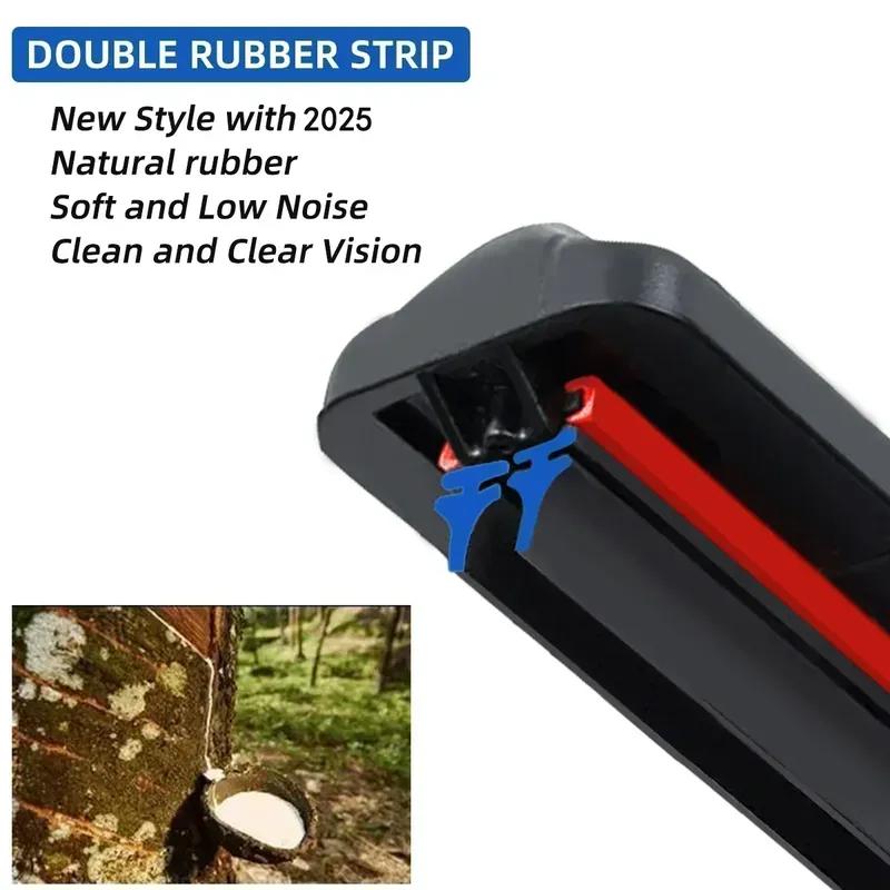 Front Wiper Accessorie Double Rubber Car Wipers for BMW 1 Series E81 E82 E87 E88 118d 116i F20 F21 118d 125d 120i 120d 2004-