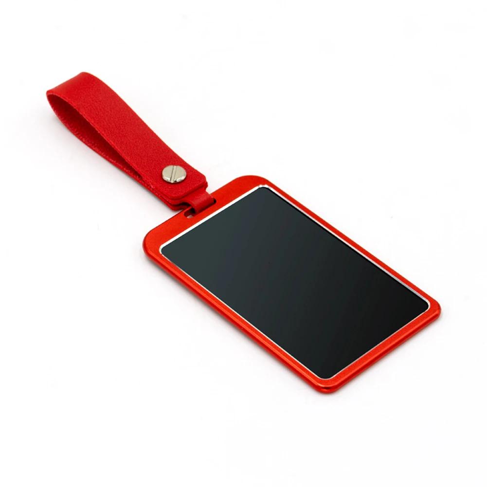 

Чехол-протектор для карты-ключа автомобиля из алюминиевого сплава для Tesla Model 3 Model Y Аксессуары красный