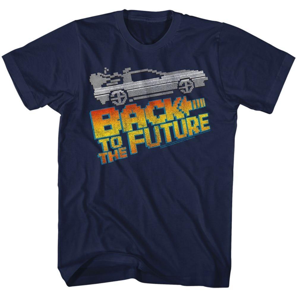 Back To The Future 8Bit To The Future Movie Shirt XXXXL