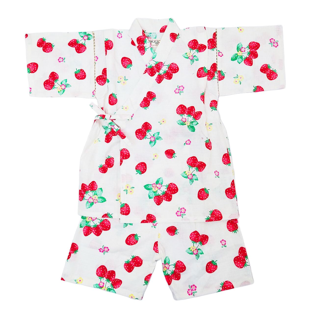 

Хлопковый джинбей для Made in Strawberry Top и Southern Cross Размер 160см 100% (Японское кимоно) Девочки, Япония, Принт, Низ, Ткань, Белый, белый