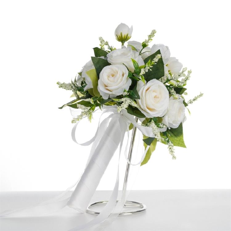 Artificial Vintage Flowers Bouquet Wedding Ceremony Bouquet Beautiful Bouquet for Bridal Shower Ceremony