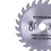 7Pcs 75mm Cutting Disc For Hole Angle 10mm Circular Saw Blade Sander Sanding Tool Tile Wood Metal Cutting Disc