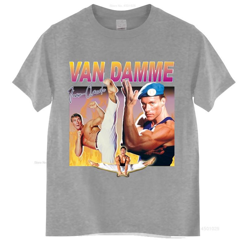 JeanClaude Van Damme TShirt Unisex T Shirt Male Brand Teeshirt Unisex Summer Cotton T Shirt