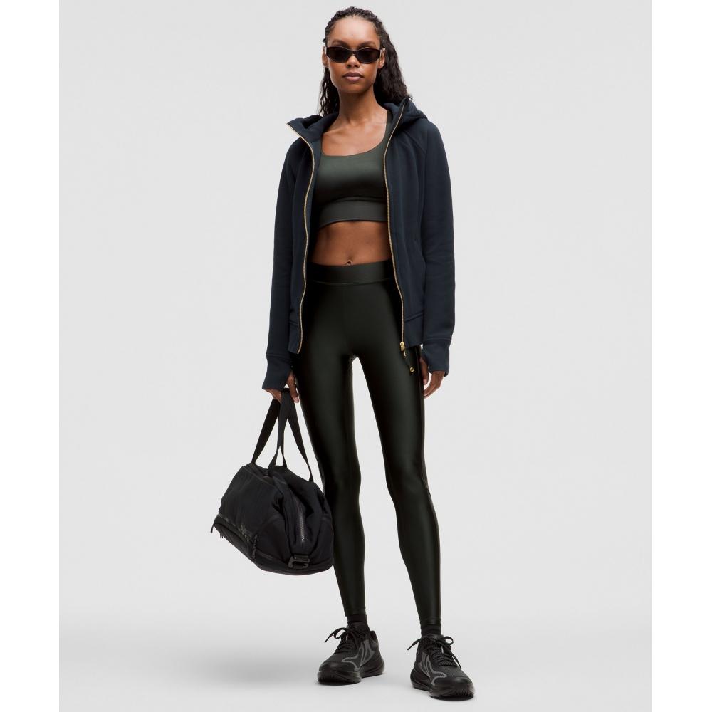 Lululemon Scuba Full Zip Hoodie True Navy Gold