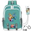 Digital Printing Gamepad Pattern Backpack Cartoon Elementary School Bag Large Capacity Usb Backpack