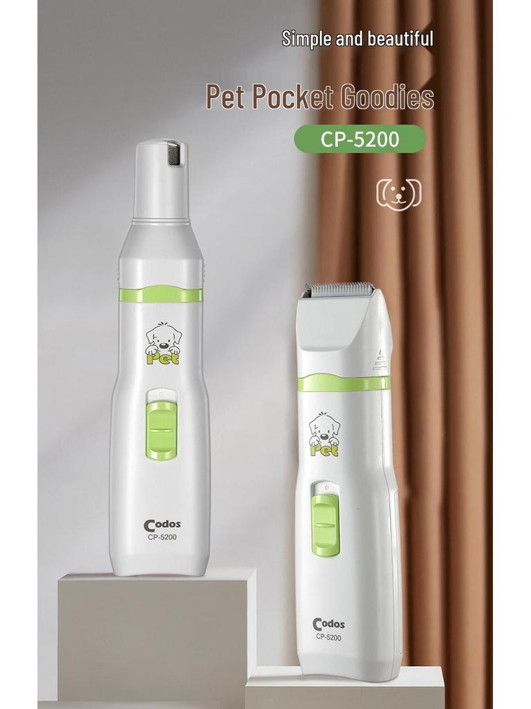 Kodes CP-5200 Pet Clipper & Nail Grinder Combo for Dogs - Free Shipping