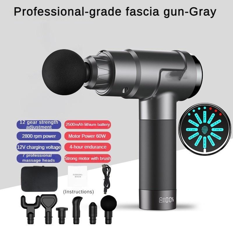 Multi Gear Adjustment Massager Muscle Relaxation Impact Fascial Gun Mini Brushless Motor Professional and Efficient Lithium Battery Massage Equipment