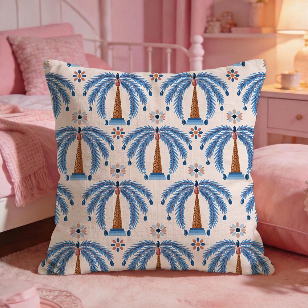 PlantPalm treeS Cushion Cover Premium Comfort Reversible Pillow Cove Two in One Design for Any Room Car Interior