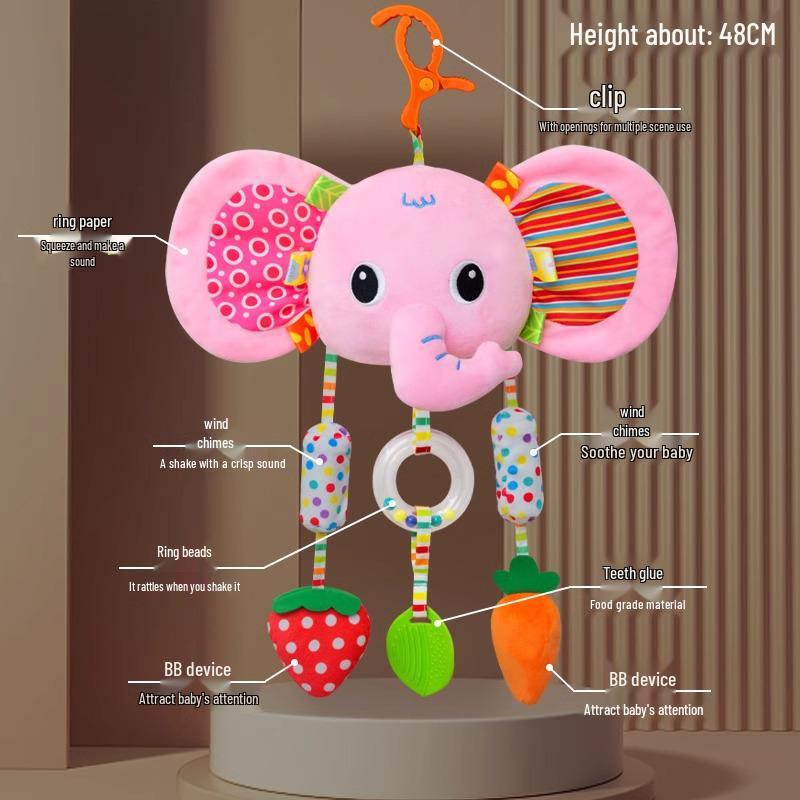 Baby Stroller & Crib Hanging Rattle Toy Wind Chime