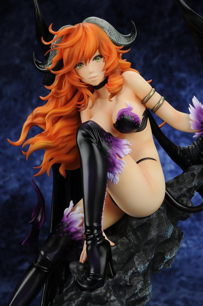 PVC completed painted figure Black Guardian Demon of the Bent Horn Desdemona Non-scale (Diabolus inclinatus)