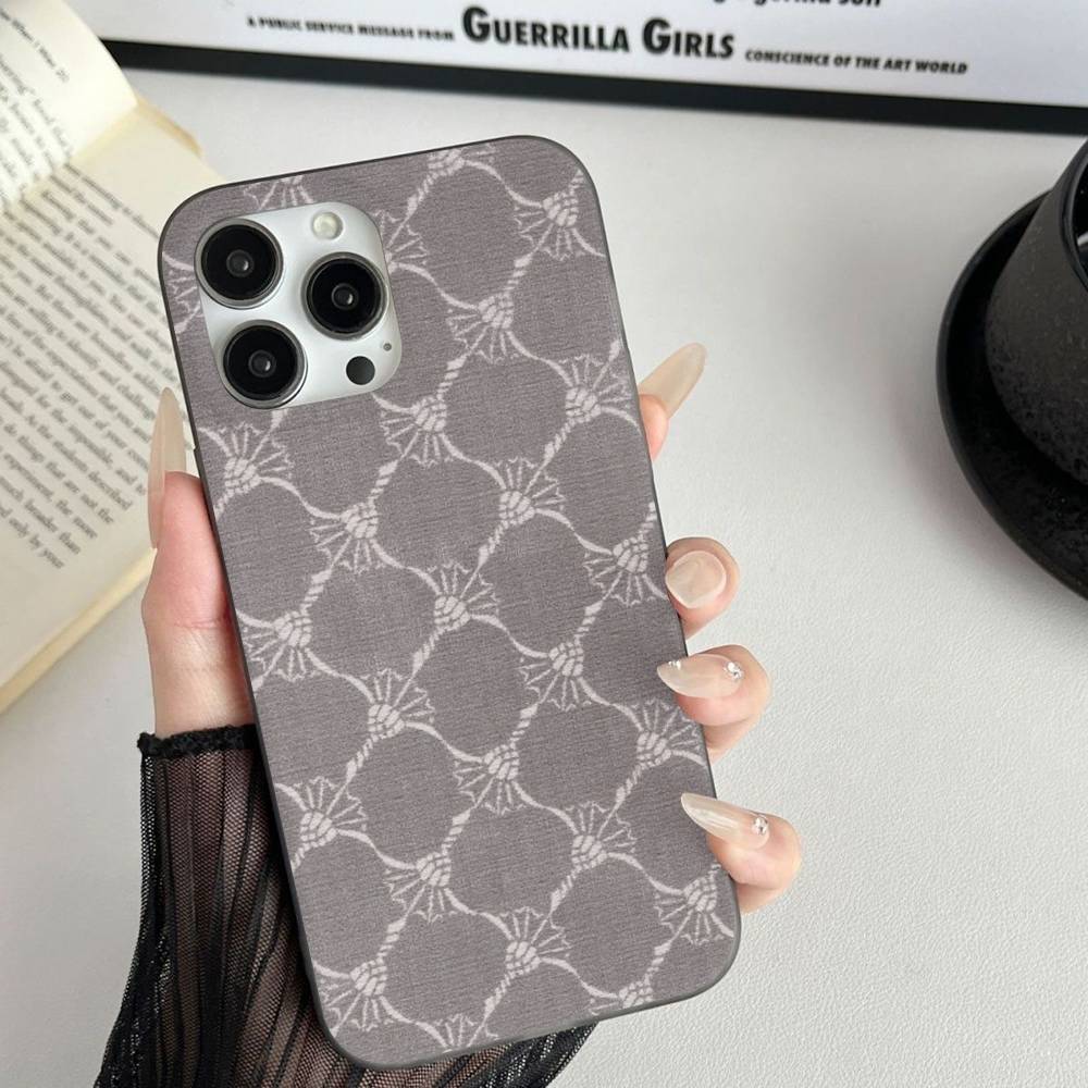 Modemarke J-Joop Für IPhone 17 16 15 14 13 12 11 Pro Max Plus Pro Klare Handyhülle Rutschfeste Schale