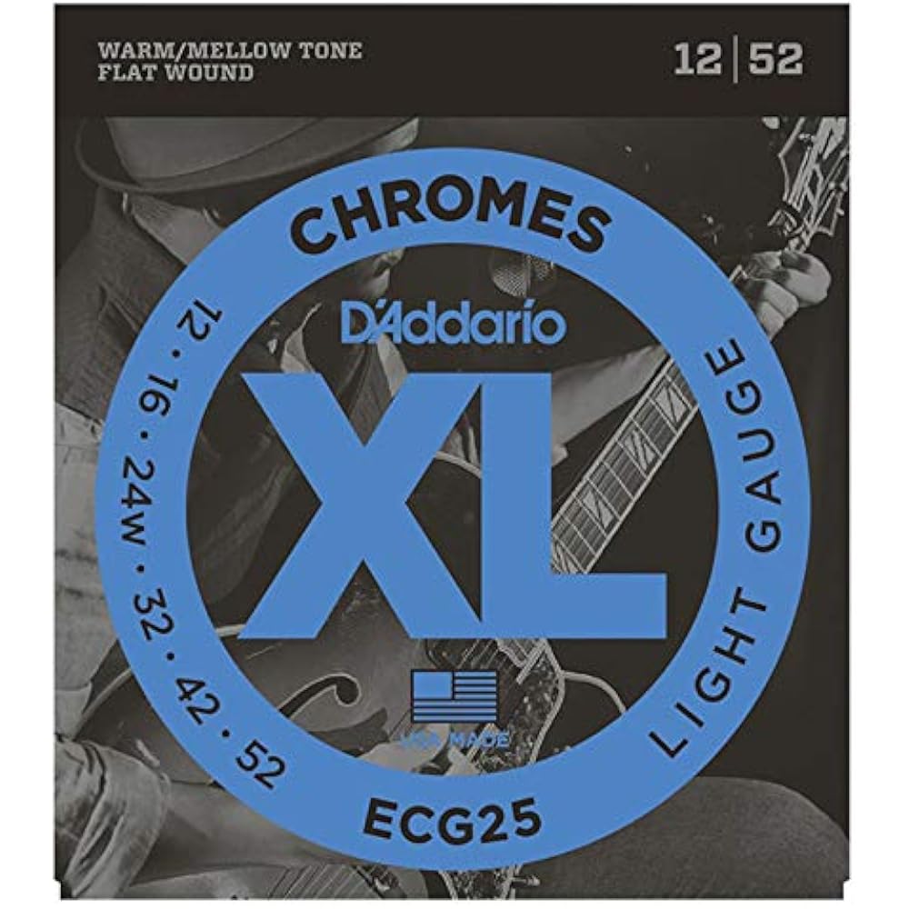 Daddario D Addario ECG25 Flatwound Electric Guitar Strings x 3 Set