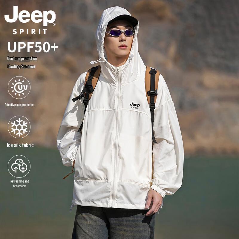 JEEP SPIRIT Men s Outdoor Sun Protection Jacket M