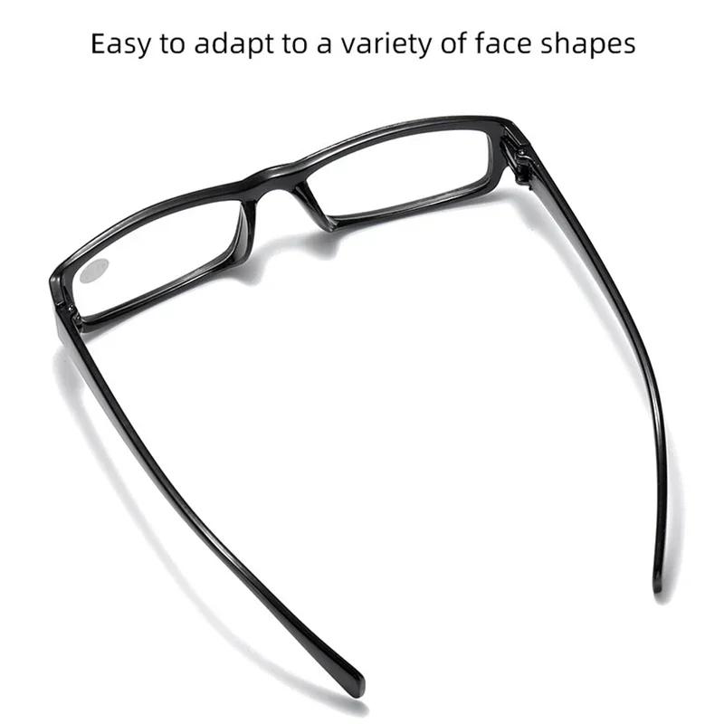 Reading Glasses Women Classic Resin Mens High-definition Presbyopic Glasses Diopter+1.00 1.5 2.0 2.5 3.0 3.5 4.0