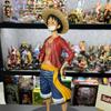 New 28cm One Piece Anime Figure Confident Smiley Luffy Three Form Face Changing Doll Action Figurine Model Toys Birthday Gifts