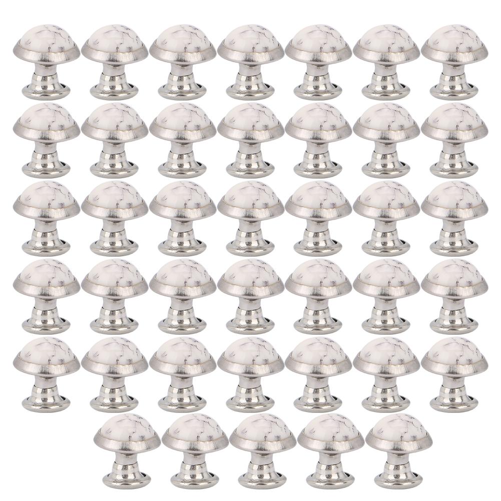 

40 шт. 8 мм Круглые Бирюзовые Заклепки Шипы Браслет Одежда Декор DIY Поделки Аксессуар 7#