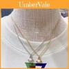 High-end Copper Necklace With Saturn Pearl Elegant And Timeless