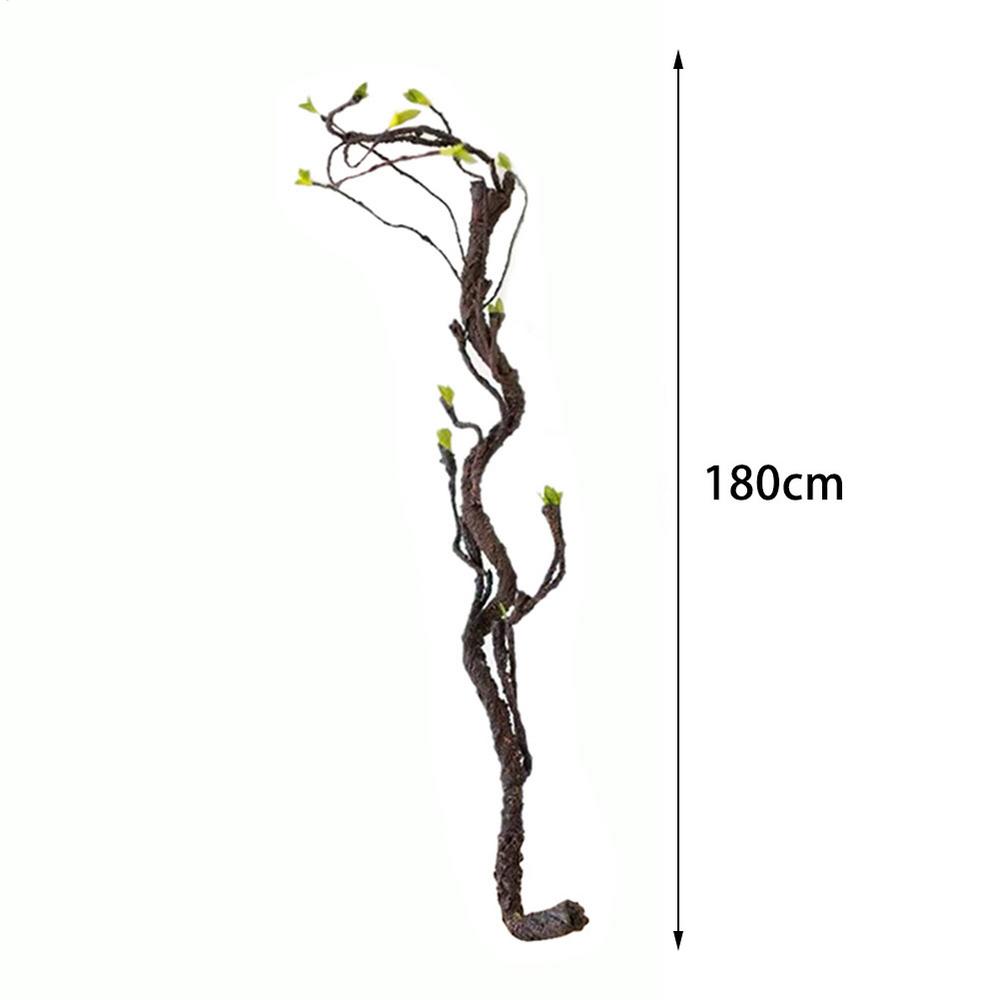 Large Deadwood Tree Rattan Wall Decoration artificial plastic plants Office Home Garden Decor Grape vine plantas Home Decor