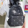 Schoolbag Wholesale Ins Versatile Plaid Backpack Women's Large Capacity Cartoon Casual Polka Dot Student Schoolbag Women's Casual Backpack