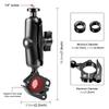 Motorcycle O-Clip Quick Release Clamp Handlebar Fixed Mount Holder for  and Other Action Cameras