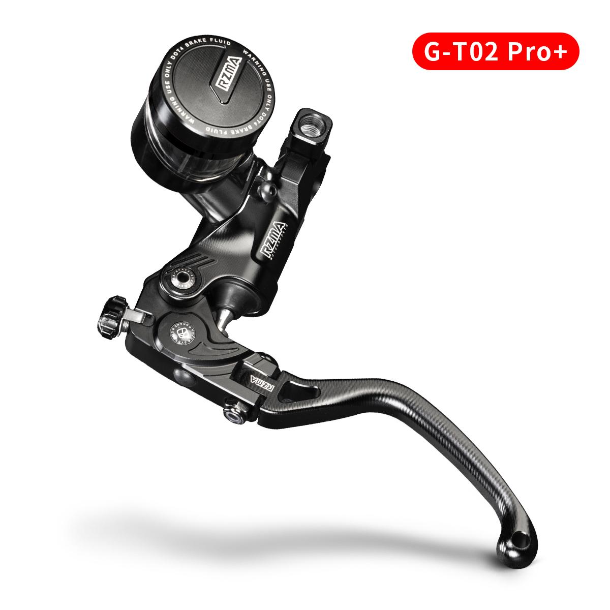 

RZMA GT02PRO+ Adjustable Racing Master Cylinder - Multi-Color Transparent Oil Tank (Motorcycle Brake Upgrade) black left