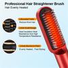 Electric Hair Straightening Brush Anti-Scalding Styling Tools Heat Resistant Electric Hot Comb Hair Straighteners