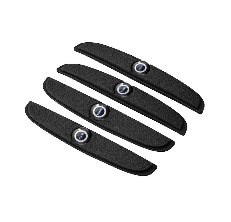 4 Stück Gummi-Antikollisionsleiste Auto-Karosserieschutz-Aufkleber für Volvo V70 C30 S80 S60 XC90 XC60 V40 FH16 XC40 FH500 V50 V60 S90