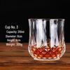ZISIZ Transparent Beer Glass