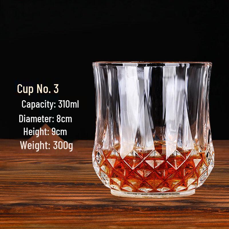 ZISIZ Transparent Beer Glass