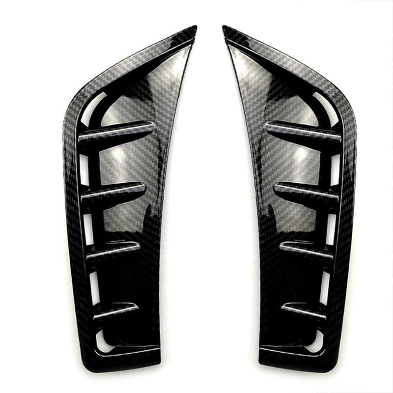 2x Front Bumper Side Air Vent Splitter Spoiler Trim For Mercedes X253 GLC 2020+